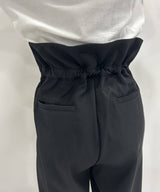 【10/23 10:59までの特別価格】ウエストデザイン2wayタックワイドパンツ