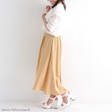 フィッシュテールロングスカート