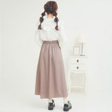 フィッシュテールロングスカート