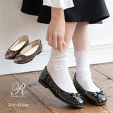 キルティングバレエパンプス