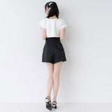 ドロップショルダーBOXショートトップス