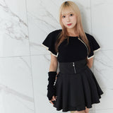 Dressyケープトップス【ニット】