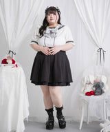 ハイウエストティアードスカパン