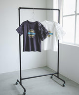 異素材フリルTシャツ【チュール】