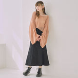 ストラップマーメイドスカート