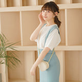 ストラップマーメイドスカート