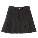 【10/23 10:59までの特別価格】ワイドプリーツミニスカート
