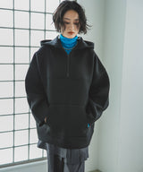 【10/23 10:59までの特別価格】ボンディングハーフジップパーカー