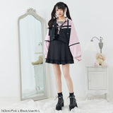 小悪魔ジャージデザインショートパーカー