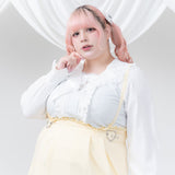 【10/23 10:59までの特別価格】推しリボンテーラードセーラー襟ブラウス