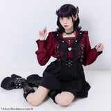 ハートリボンたっぷりフリルセーラーブラウス
