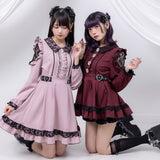 【10/23 10:59までの特別価格】キラキラビジューレース重ねフリルワンピース