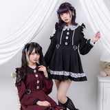 【10/23 10:59までの特別価格】キラキラビジューレース重ねフリルワンピース