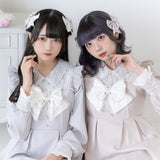 【10/23 10:59までの特別価格】レース重ねパールリボンお嬢様ワンピース