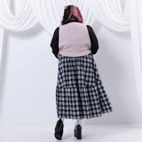 【10/23 10:59までの特別価格】サイドリボンショートニットベスト