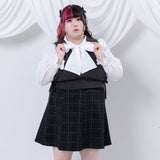 【10/23 10:59までの特別価格】サイドリボンショートニットベスト
