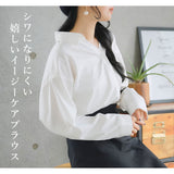 【10/23 10:59までの特別価格】イージーケアスキッパーブラウス