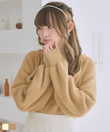 【10/23 10:59までの特別価格】シャギーアンサンブルニット