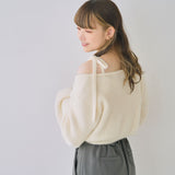 【10/23 10:59までの特別価格】シャギーアンサンブルニット