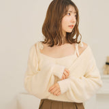 【10/23 10:59までの特別価格】シャギーアンサンブルニット