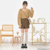 【10/23 10:59までの特別価格】シャギーアンサンブルニット