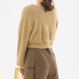 【10/23 10:59までの特別価格】シャギーアンサンブルニット