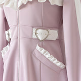 フリルたっぷりメイドジャージワンピース