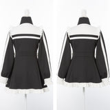フリルたっぷりメイドジャージワンピース