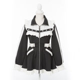 フリルたっぷりメイドジャージワンピース