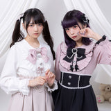ゆらゆらパールハートビジュー2個セットヘアクリップ