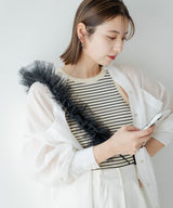 【10/23 10:59までの特別価格】チュールフリルストラップ