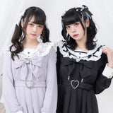 セーラービジューレースフリルワンピース