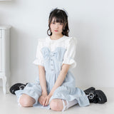 【10/23 10:59までの特別価格】丸襟ビスチェティアードワンピース