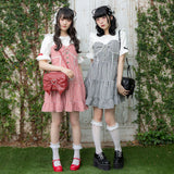 【10/23 10:59までの特別価格】丸襟ビスチェティアードワンピース