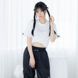 【10/23 10:59までの特別価格】パールチェーンカーゴパンツ