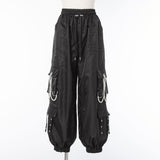 【10/23 10:59までの特別価格】パールチェーンカーゴパンツ
