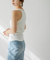 【10/23 10:59までの特別価格】カップ付きアメスリタンクトップ