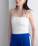 【メール便】カップ付きアレンジストラップキャミ