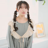 【10/23 10:59までの特別価格】チュールフリル付マキシワンピース