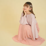 【10/23 10:59までの特別価格】ワイドスリーブボーダーロンT