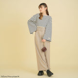【10/23 10:59までの特別価格】ワイドスリーブボーダーロンT
