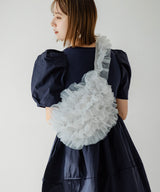 【10/23 10:59までの特別価格】ボリュームスリーブドッキングワンピース【ニット】