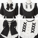 【10/23 10:59までの特別価格】レースアップリボンドーリーワンピース
