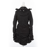 【10/23 10:59までの特別価格】ハートスタッズギャザー裏毛ワンピース