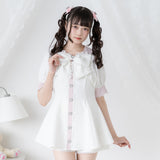 【10/23 10:59までの特別価格】ボレロレイヤード風フリルセットアップ