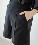 【10/23 10:59までの特別価格】バルーン袖トップス&ハーフパンツ/ラッシュガードセット