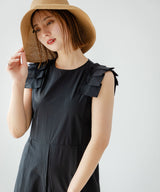 【10/23 10:59までの特別価格】フリル袖オールインワンラッシュガード