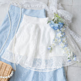 【10/23 10:59までの特別価格】レースフレアミニスカート