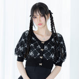 MLモノグラムサマーニット