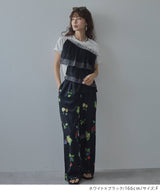 【10/23 10:59までの特別価格】ボリュームラッフルTシャツ